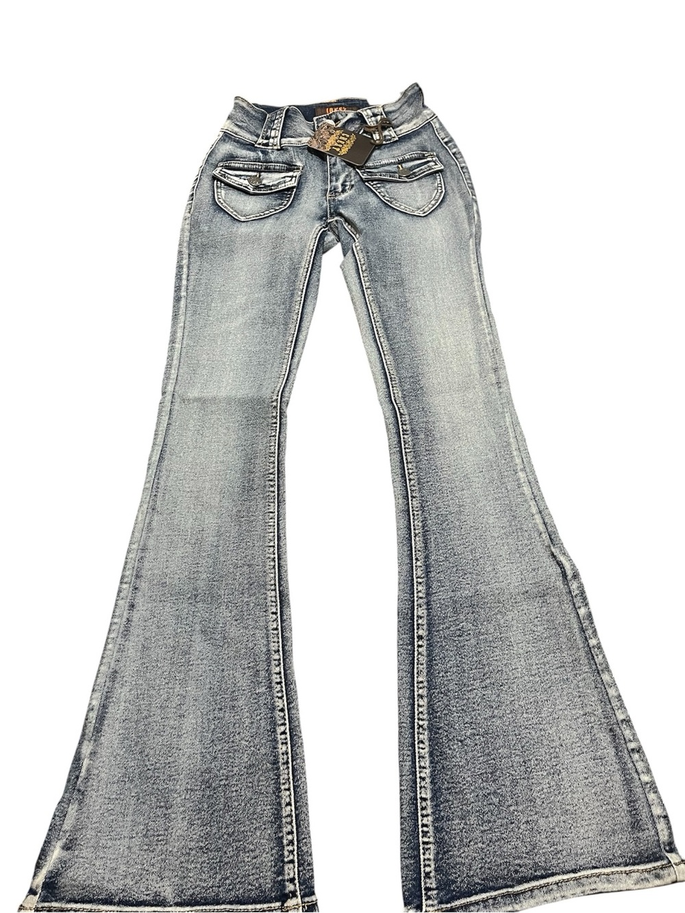 Crest Women’s Midrise Denim Flare Jeans